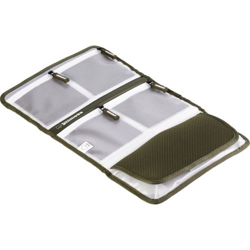Shimoda Filter Wrap 100 | geeignet für 4 runde oder quadratische Filter bis 100 mm | Größe 25 × 14 × 3 cm | Armeegrün
