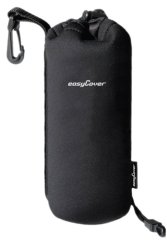easyCover Neopren Objektivbeutel X-large (10*22 cm) Schwarz