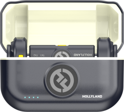 Hollyland Lark M2 Lightning - Wireless Lavalier Microphone with Lightning Plug (Duo,Shine Charcoal)
