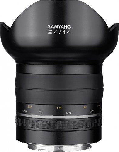 Samyang XP Premium MF 14mm f/2,4 pre Sony E