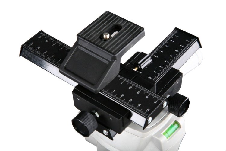 forDSLR makro sáňky, nastavitelné ližiny