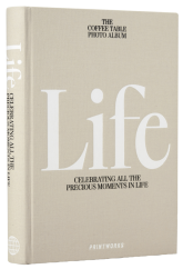 Printworks CoffeeTable PhotoBook Life Beige