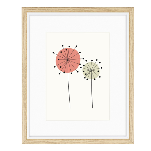 Dřevěný portrétní rám Hama KEMI, 10x15 cm, přírodní/bílý