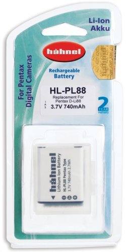 Hähnel HL-PL88, Pentax D-Li88 740mAh, 3.7V, 2.7Wh