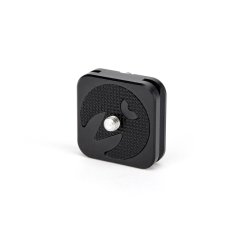 3 Legged Thing QR4 DARKNESS Schnellwechselplatte (38 × 38 mm, Schwarz)