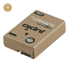 Batéria Jupio EN-EL14A *ULTRA C* 1200mAh s USB-C vstupom pre nabíjanie