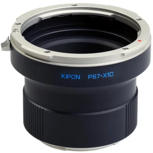 Kipon Adapter für Pentax 67 Objektive auf Hasselblad X1D Kamera