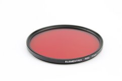 Elementrix Plný filtr červený 72mm (72cer)