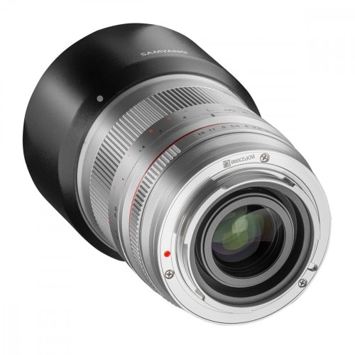 Samyang 50mm f/1.2 ED AS UMC CS Lens for Fuji X Silver