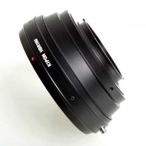 Kipon adaptér z Hasselblad objektivu na Nikon F tělo