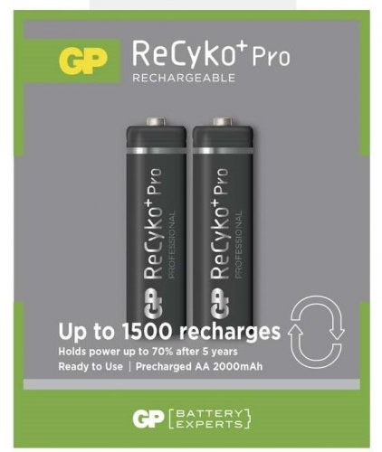 GP ReCyko+Pro, PROFESIONAL series 2xAA