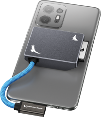 Angelbird Kondor Blue CFexpress B Recording Module (MagSafe Compatible External) Space Gray
