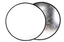Elementrix odrazná deska 30cm 2 v 1 stříbrná, bílá (OD30SB)