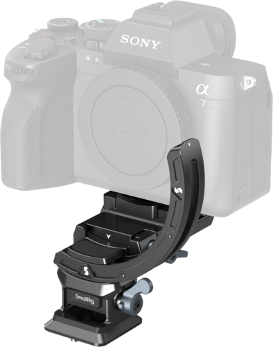 SmallRig 4349 Sada montážní desky pro přepínání mezi horizontálním a vertikálním režimem pro bezzrcadlové fotoaparáty