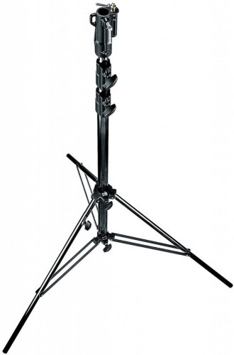 Manfrotto 126BSUAC, Black Steel Air-cushioned Heavy Duty Stand