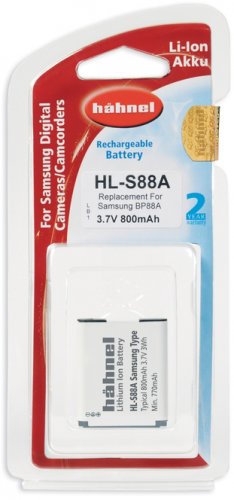 Hähnel HL-S88A, Samsung BP-88 / BP88A  800mAh, 3.7V, 3Wh