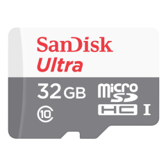 SanDisk Ultra microSDHC 32 GB 100 MB/s Class 10 UHS-I, with adapter