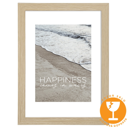 Dřevěný rám Hama WAVES, dub, 40x50 cm