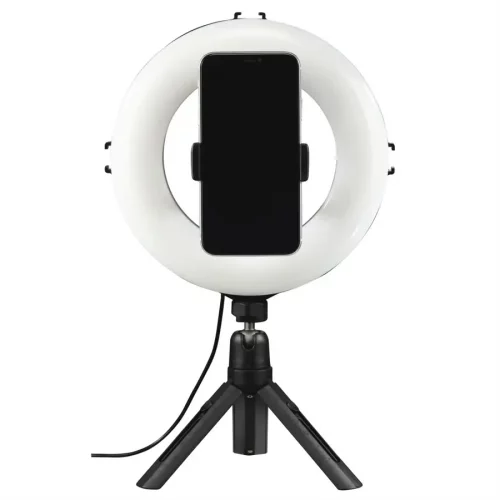 Hama SpotLight Smart 80, 8" kruhové svetlo LED, s diaľkovou spúšťou Bluetooth a stolným statívom