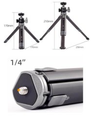 Elementrix profi mini stativ s kulovou hlavou (XLT8)