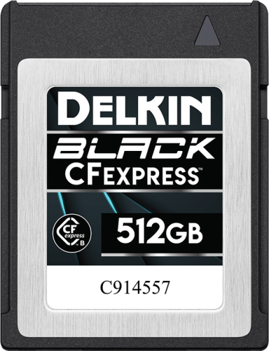 Delkin CFexpress BLACK R1645/W1405 512GB