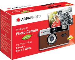 AgfaPhoto Reusable Camera 35mm Brown