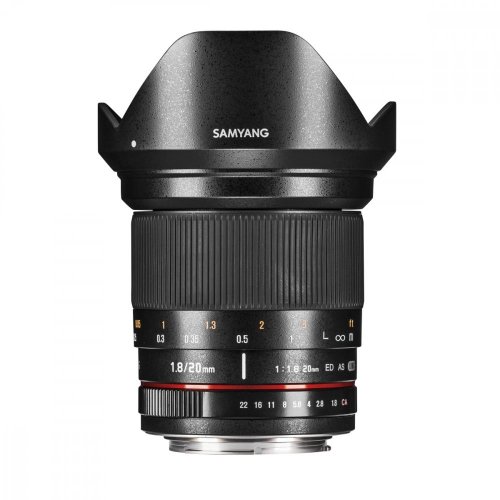 Samyang 20mm f/1,8 ED AS UMC Canon EF-M
