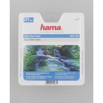 Hama vario šedý filtr s neutrální hustotou, ND2-400, 77 mm