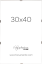 Focus Clips Frame 30x40