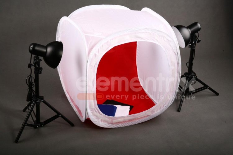 Fotografický stan 40x40 v setu se světly 2x 35W