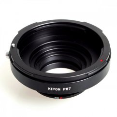Kipon adaptér z Pentax 67 objektívu na Nikon F telo