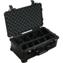 Peli™ Case 1510 Case with adjustable partitions (Black)
