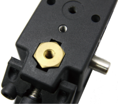 Kupo KS-015 Hex Stud s 3/8" -16 ženským a 1/4"-20 ženským závitem