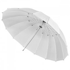 Walimex priesvitný dáždnik 180cm biely