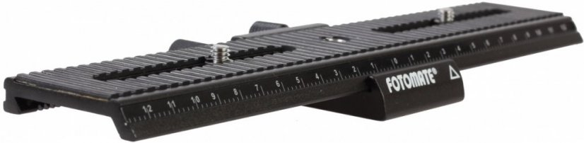 Fotomate 200mm Range 2-Way Macro Focusing Rail Slide Plate 1/4"