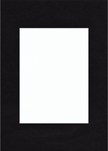 Hama pasparta, fotografia 15x20 cm, rám 24x30 cm, čierna