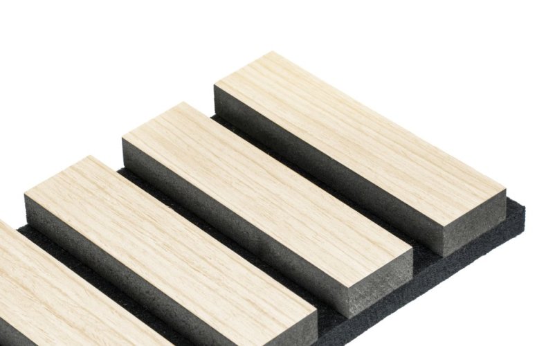 Akustický panel G21 270x60,5x2,1 cm, hikora