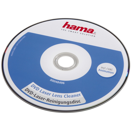 Disk na čištění laserového snímače jednotky Hama DVD (suchý proces)