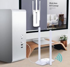 USB-ügyfél TP-Link Mercusys MW300UH vezeték nélküli USB-adapter 300 Mbps, 5dBi