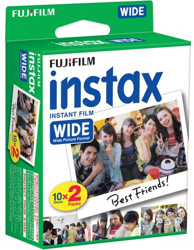 Fujifilm Instax Wide Color-Film (2-er Pack, 20 Fotos)
