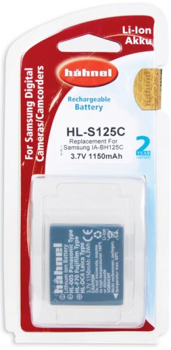 Hähnel HL-S125C, Samsung IA-BH125C, 1150mAh, 3.7V, 4.3Wh