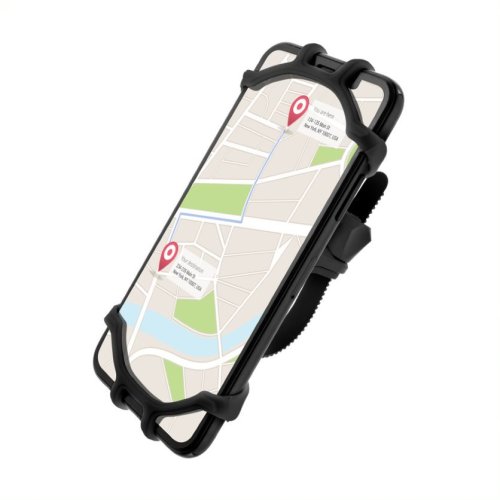 Držák na kolo FIXED Bikee, silikonový, černý