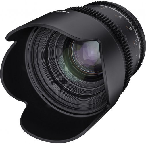 Samyang 50mm T1,5 VDSLR MK2 Objektiv für Nikon F