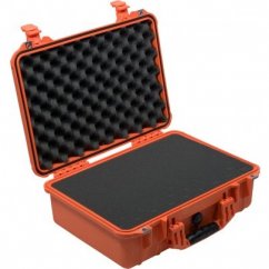 Peli™ Case 1500 kufor s penou oranžový