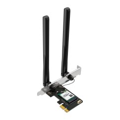 Sieťová karta TP-Link Mercusys MA70XE AXE 1800, WiFi 6, Bluetooth 5.3, 2,4/5GHz, PCI-e