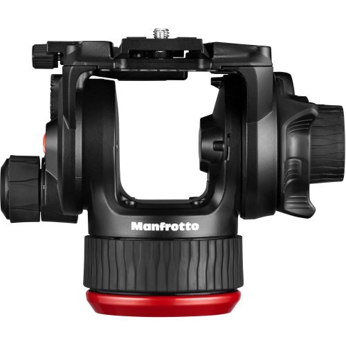 Manfrotto fluidní videohlava 504X a stativ z uhlíkových vláken MVTTWINGC se základnovou rozpěrkou | maximální výška 175 cm | užitečné zatížení 12 kg