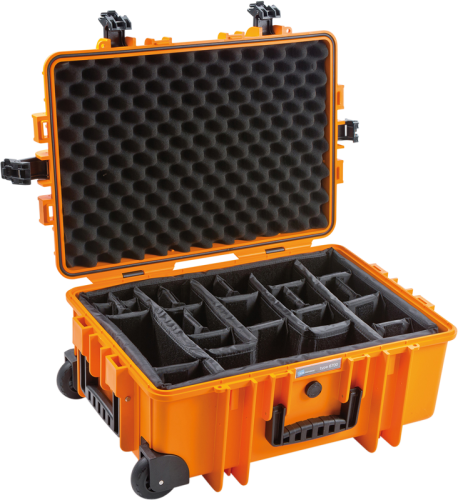 B&W Outdoor Cases BW Outdoor Cases Type 6700 / Orange (divider system)