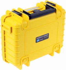 B&W Outdoor Case 1000, kufr s pěnou žlutý