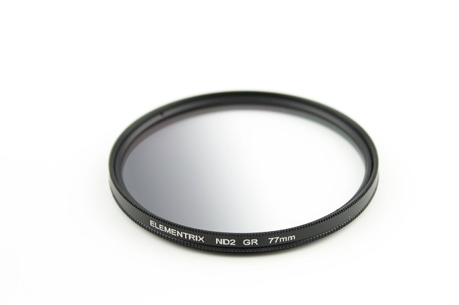 Elementrix šedý ND2 přechodový filtr 67mm (EX2GR67)