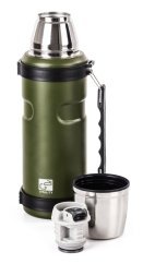 Termofľaša G21 na pitie, 1000 ml, zelená s rukoväťou
